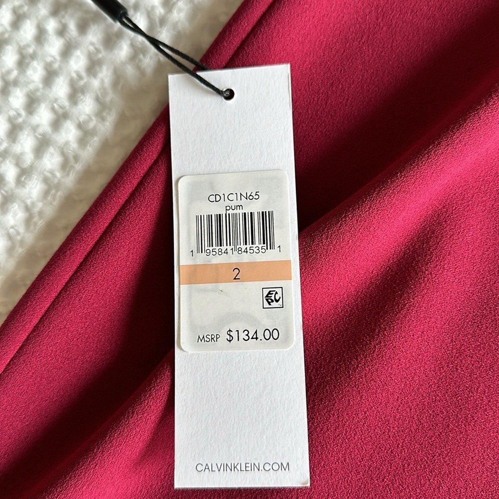 New with tags Calvin Klein Longsleeve Dress - Picture 7 of 7